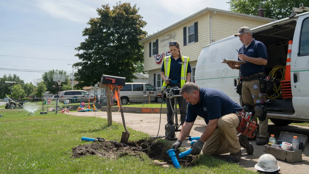 Slab Leak Repair in Fall Creek, WI near me